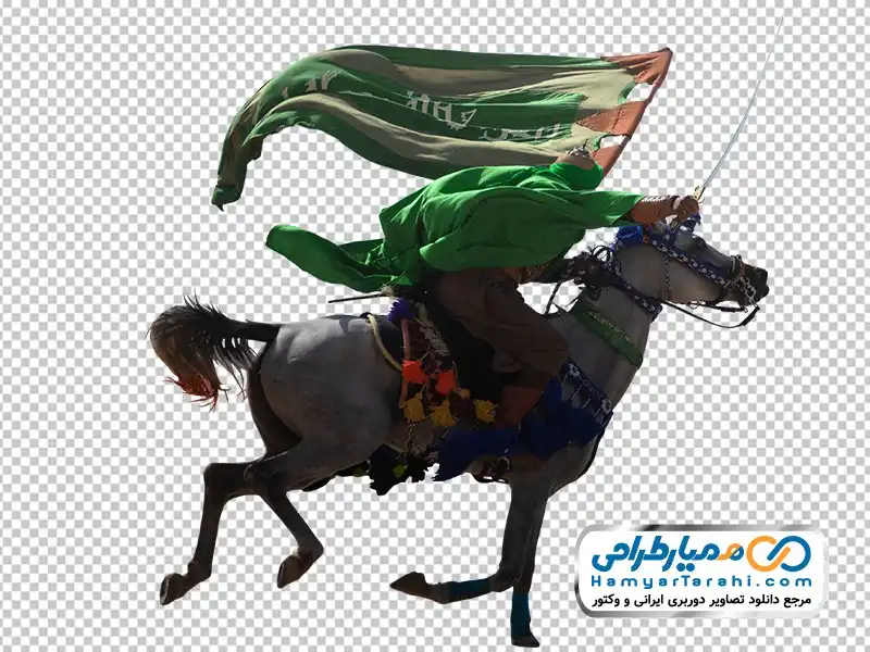 تصویر سرباز لشکر امام حسین در تعذیه دوربری تصویر سرباز لشکر امام حسین