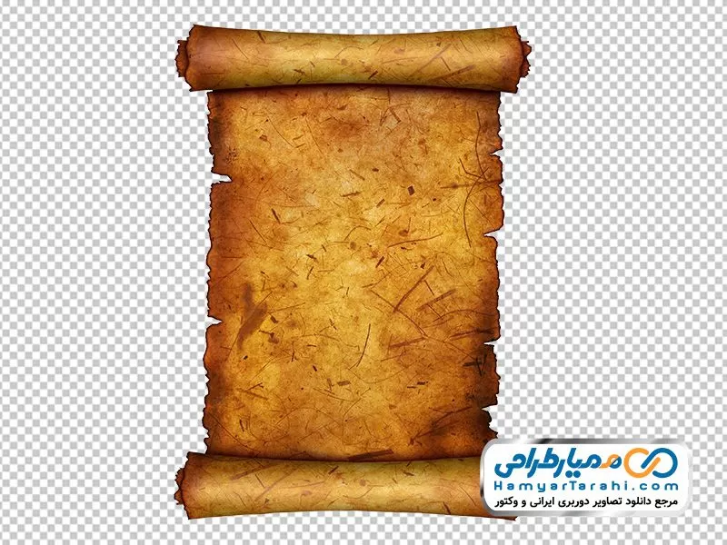 دانلود دوربری کاغذ قدیمی تصویر دوربری پاپیروس تیره