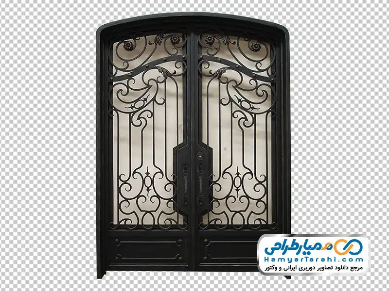 عکس با کیفیت در آهنی با طرح فرفوژه دانلود تصویر با کیفیت در آهنی با طرح فرفوژه