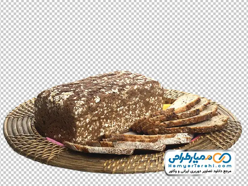 عکس دوربری نان فانتزی کنجدی دانلود تصویر با کیفیت نان فانتزی کنجدی