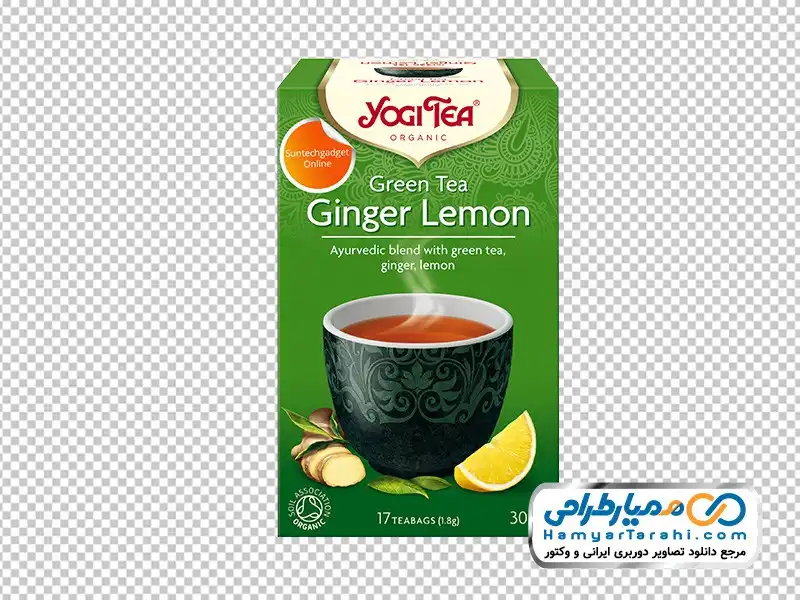 دانلود تصویر دوربری کارتن چای سبز عکس png کارتن چای سبز