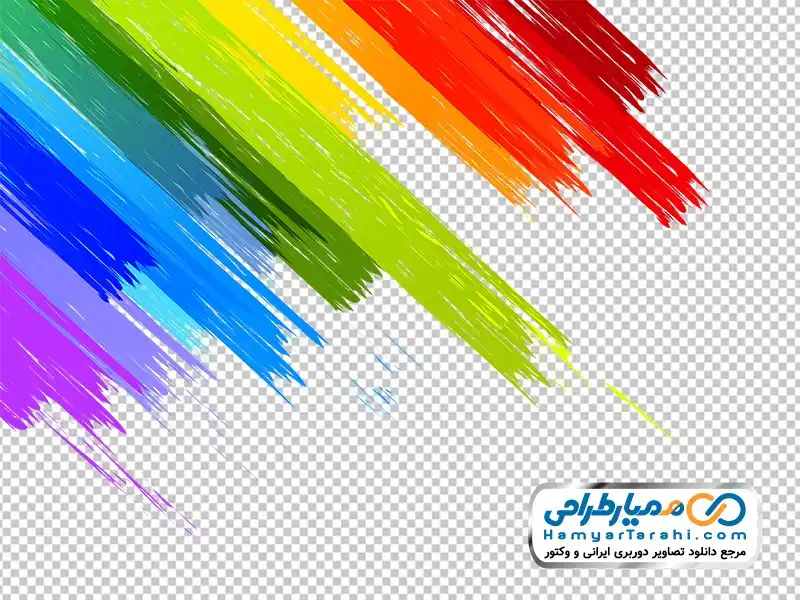 تصویر دوربری خطوط رنگی تصویر با کیفیت خطوط رنگی