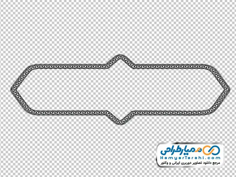 تصویر طرح وکتوری لیبل و فریم عنوان دوربری وکتور لیبل و فریم عنوان