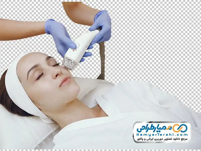 عکس با کیفیت خانم در حال لیزر صورت دانلود عکس دوربری خانم در حال لیزر صورت