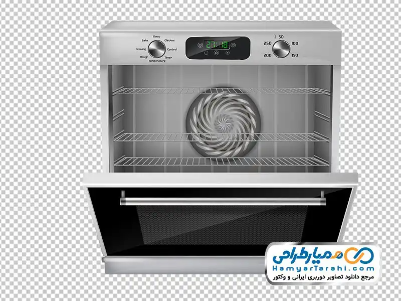 تصویر وکتوری فر تو کار برقی عکس png فر تو کار برقی با در باز
