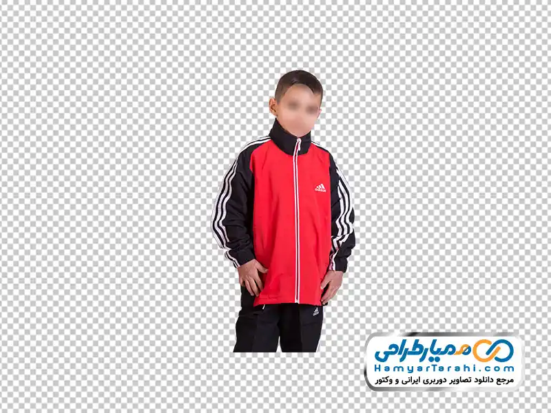 عکس دوربری پسر با لباس ورزشی دانلود تصویر دوربری پسر با لباس ورزشی