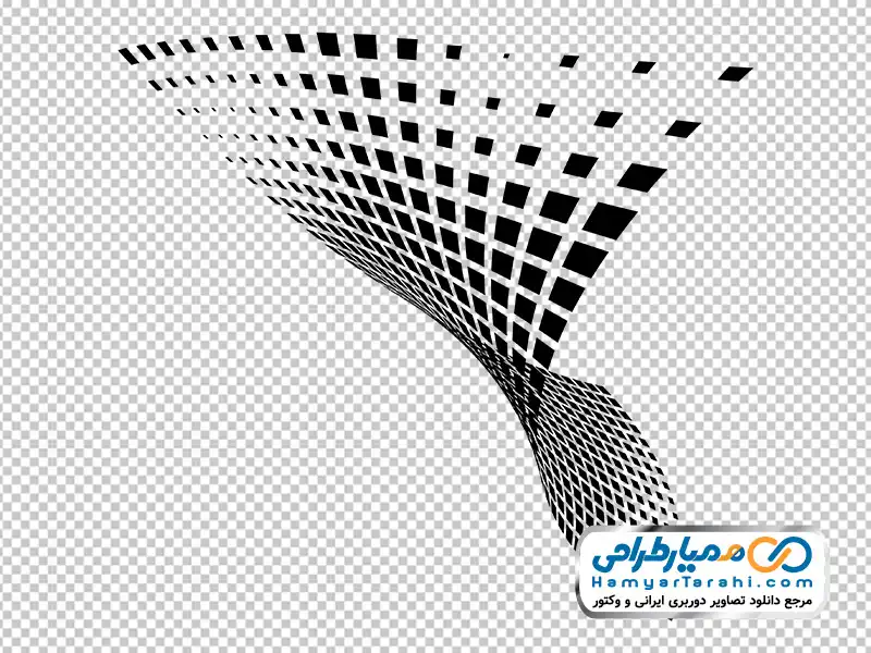 تصویر با کیفیت پترن مربعی موج دار دانلود تصویر png پترن مربعی موج دار