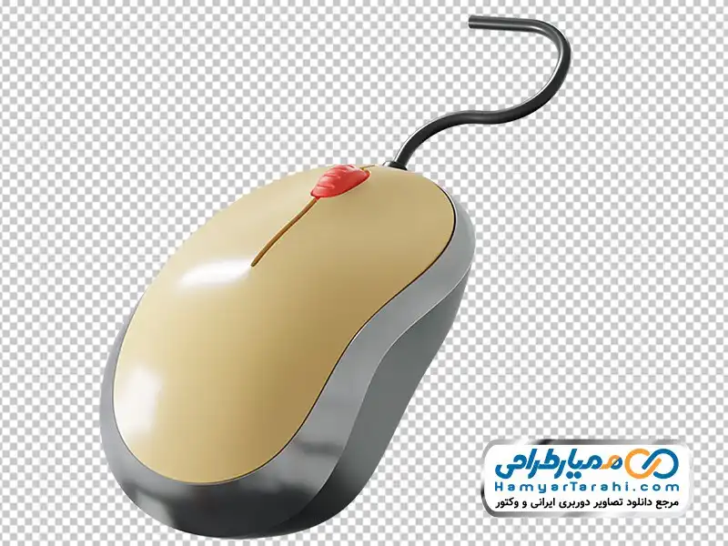 تصویر با کیفیت موس کامپیوتر فایل دوربری موس کامپیوتر