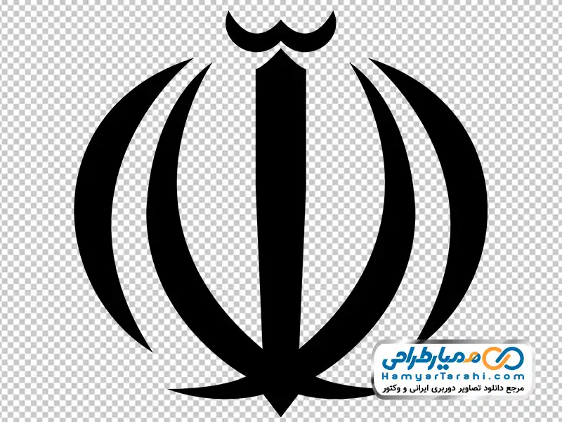 لوگو الله پرچم ایران آرم الله پرچم ایران با فرمت png