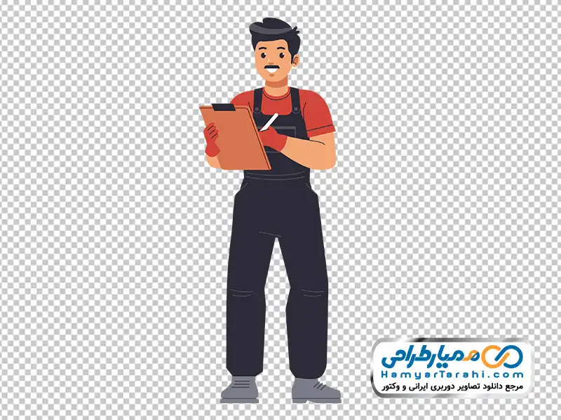 عکس وکتوری کارگر تدارکات انبار تصویر وکتوری کارگر تدارکات انبار با فرمت png
