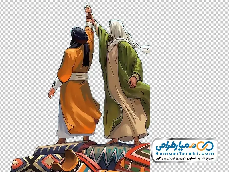 تصویر با کیفیت واقعه غدیر دانلود دوربری واقعه غدیر خم