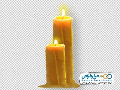 دانلود دوربری شمع ایستاده