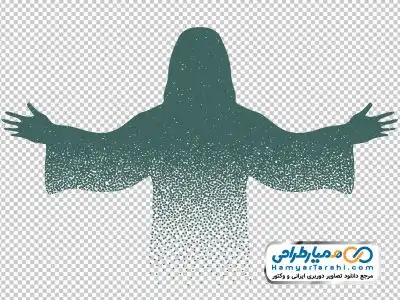 فایل png حضرت مسیح
