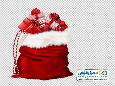 دانلود دوربری کیسه کادو بابا نوئل
