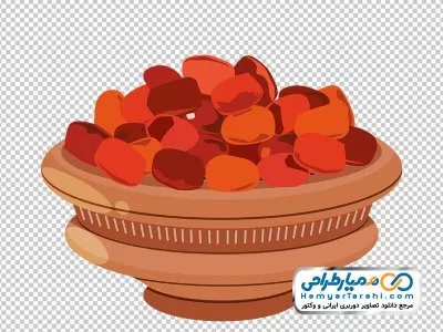 تصویر png ظرف سنجد