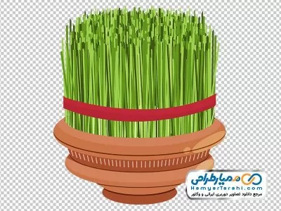 تصویر با کیفیت سبزه سفره هفت سین نوروز