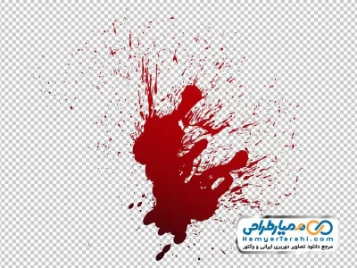 تصویر دوربری پاشش خون