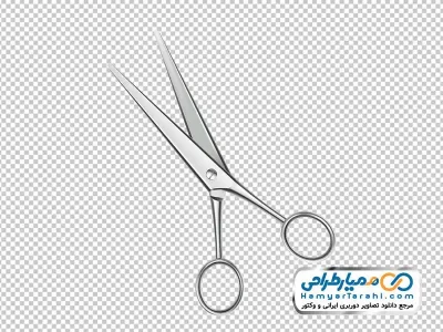تصویر با کیفیت قیچی مو با فرمت png