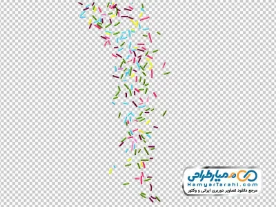 تصویر با کیفیت ریختن اسمارتیز ریز