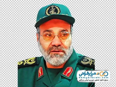 دانلود نقاشی سردار محمدرضا زاهدی