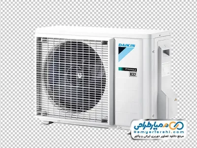 تصویر با کیفیت کولر گازی اسپلیت با فرمت png