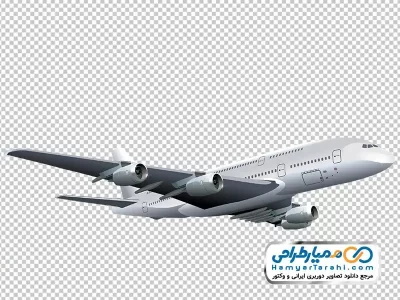 دوربری تصویر هواپیما