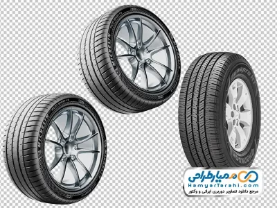 دانلود تصویر png لاستیک ماشین