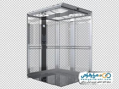 تصویر دوربری کابین آسانسور