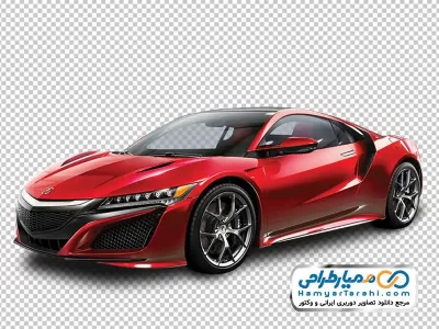 عکس png ماشین قرمز