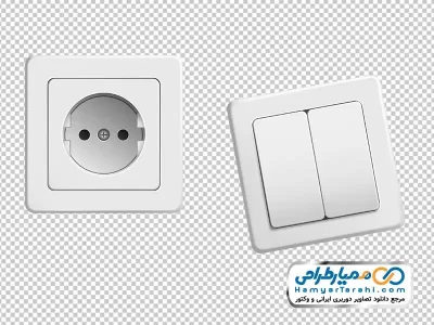 عکس دوربری کلید و پریز