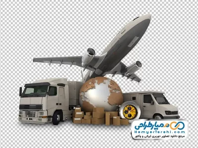 دانلود تصویر png وسایل حمل و نقل کالا و جعبه های پستی