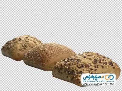 دانلود عکس png نان فانتزی با مغز تخمه آفتابگردان