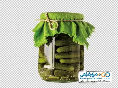 تصویر باکیفیت شیشه خیارشور