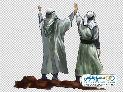 تصویر نقاشی واقعه غدیر خم