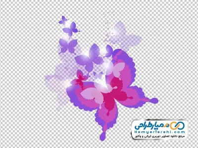 عکس png پروانه