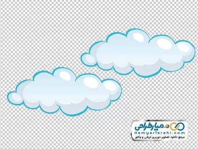 دانلود تصویر وکتوری توده ابر
