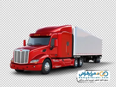 دانلود تصویر png تریلر peterbilt