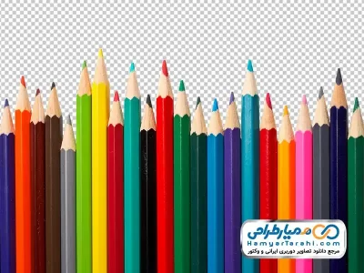 دانلود تصویر با کیفیت مداد رنگی