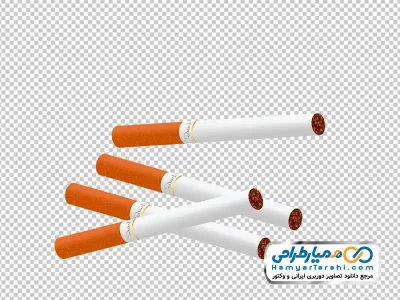 تصویر دوربری چند نخ سیگار