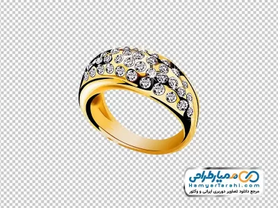 عکس png انگشتر نگین دار