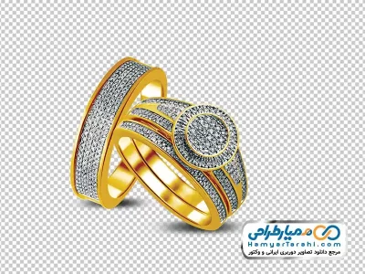 دانلود عکس وکتوری انگشتر نگین دار