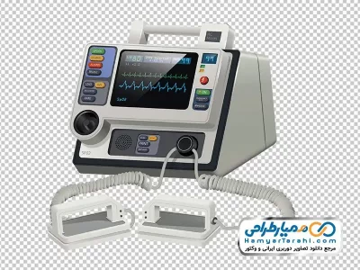 تصویر png دستگاه شوک قلبی