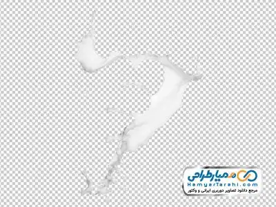 دانلود تصویر png پاشیدن شیر