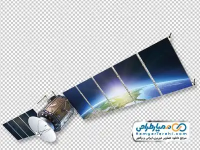 تصویر png ماهواره فضایی