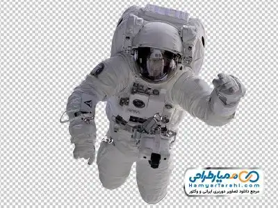 تصویر دوربری فضانورد