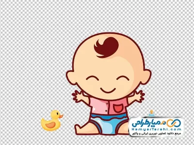 دانلود عکس کارتونی نوزاد
