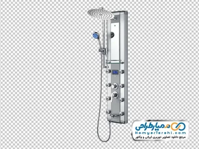 تصویر با کیفیت دوش حمام