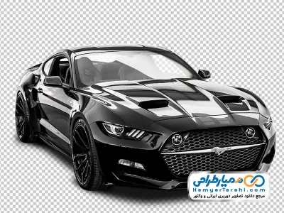 عکس png ماشین فراری مشکی