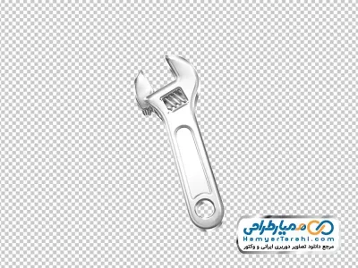تصویر وکتوری آچار فرانسه