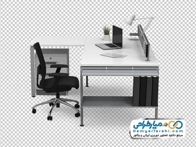 تصویر png میز و صندلی اداری
